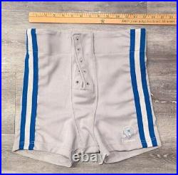 Vintage 80s NFL Rawlings Dallas Cowboys Coach Lace Up Short Shorts Size Small