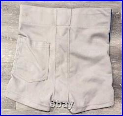 Vintage 80s NFL Rawlings Dallas Cowboys Coach Lace Up Short Shorts Size Small
