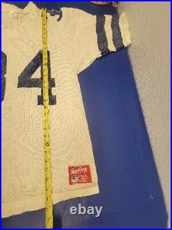 Vintage 80s Rawlings HERSCHEL WALKER #34 Dallas Cowboys Mesh Football Jersey L