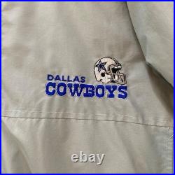 Vintage 90's-2000's Starter Dallas Cowboys NFL Hooded Heavy Jacket Men Large