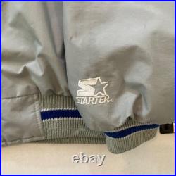 Vintage 90's-2000's Starter Dallas Cowboys NFL Hooded Heavy Jacket Men Large