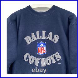 Vintage 90's Champion Reverse Weave Made In USA Dallas Cowboys 2XL NFL Crewneck