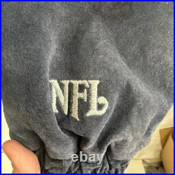 Vintage 90's NFL Dallas Cowboys Carl Banks G-III Sports Suede Leather Jacket XL