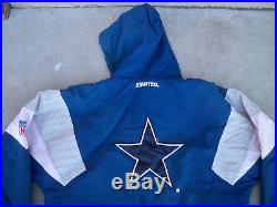 Vintage 90's Starter Dallas Cowboys Football NFL Men's Pullover Jacket Coat LG