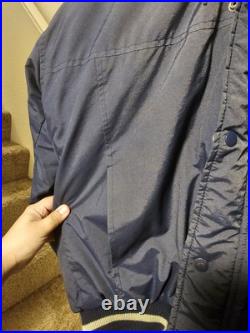 Vintage 90's Starter Dallas Cowboys NFL Sideline Parka Jacket Lined Men's L