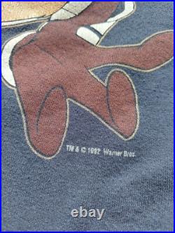 Vintage 90's Tazmanian Devil Dallas Cowboys NFL Matching Crew And Sweatpants XXL
