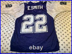 Vintage 90s Apex One Dallas Cowboys Emmitt Smith Stitched Jersey M