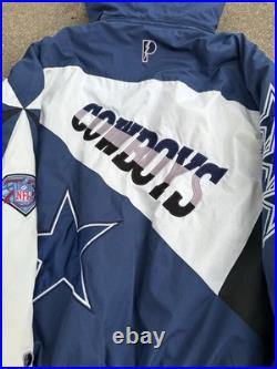 Vintage 90s Cowboys Pro Player Starter Puffer Jacket Men's XL Dallas Cowboys