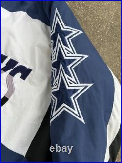 Vintage 90s Cowboys Pro Player Starter Puffer Jacket Men's XL Dallas Cowboys