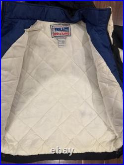 Vintage 90s Dallas Cowboys Apex One Pro Line Hooded Jacket Men's L Big Logo Rare