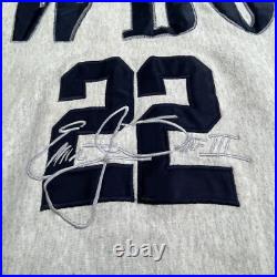 Vintage 90s Dallas Cowboys Emmitt Smith Mens 2XL Sweatshirt USA Legends RARE