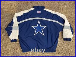 Vintage 90s Dallas Cowboys Jacket NFL PRO LINE Authentic Nike Mens Size XXL 2X