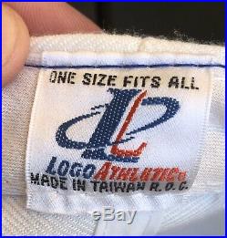 Vintage 90s Dallas Cowboys Logo Athletic Double Sharktooth SnapBack Hat Cap