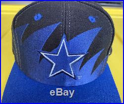Vintage 90s Dallas Cowboys Logo Athletic Sharktooth Snapback Hat Cap ...