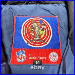 Vintage 90s Dallas Cowboys Looney Tunes NFL Football Bomber Jacket Size Medium
