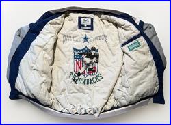 Vintage 90s Dallas Cowboys Mirage Throwbacks Jacket 92-93 NFL Pro Line XL 26x27