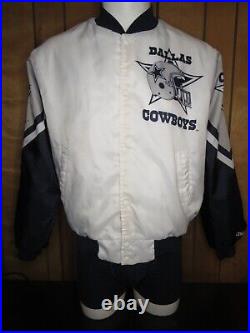 Vintage 90s Dallas Cowboys NFL Chalkline Fanimation Snap Jacket Men's XL