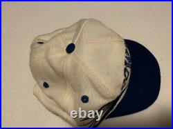 Vintage 90s Dallas Cowboys NFL Logo Athletic Diamond Pro Line Snapback Cap Hat