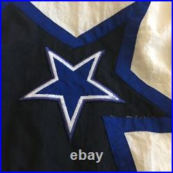 Vintage 90s Dallas Cowboys Pro Line Apex One Big Star Hood Jacket Men's Size XL