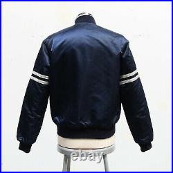 Vintage 90s Dallas Cowboys Satin Jacket Mens Size L Starter Made in USA