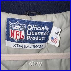 Vintage 90s Dallas Cowboys Satin Navy Jacket Size Xl Vintage 90s Dallas Cowboys Satin Navy Jacket Size Xl
