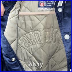 Vintage 90s Dallas Cowboys Satin Navy Jacket Size Xl Vintage 90s Dallas Cowboys Satin Navy Jacket Size Xl