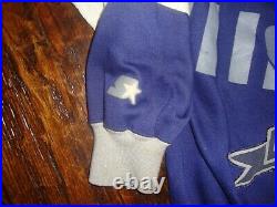 Vintage 90s Dallas Cowboys Starter All Over Print Crewneck Sweatshirt XL