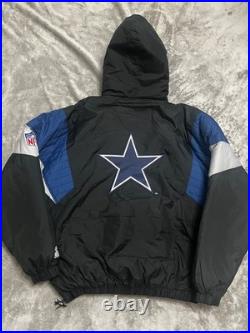 Vintage 90s Dallas Cowboys Starter Puffer Jacket Classic Team Collection Sz L