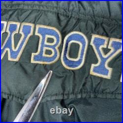 Vintage 90s Dallas Cowboys Starter Puffy Jacket Half-Zip Pullover