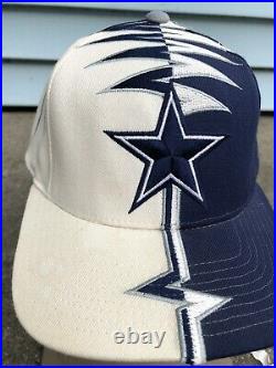 Vintage 90s Dallas Cowboys Starter Shockwave Slasher Hat Cap NFL SnapBack