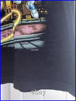 Vintage 90s Dallas Cowboys T Shirt Salem Sportswear Comic Superhero NFL Men's LG