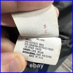 Vintage 90s DeLong NFL Dallas Cowboys letterman Super Bowl Patch Jacket Size 42