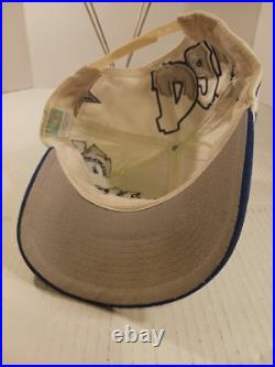 Vintage 90s Drew Pearson Dallas Cowboys Print All Over NFL Football Snapback Hat
