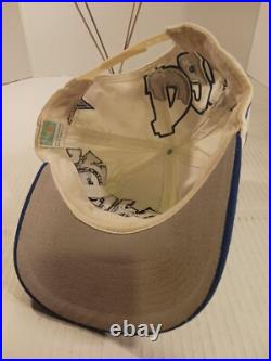 Vintage 90s Drew Pearson Dallas Cowboys Print All Over NFL Football Snapback Hat