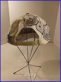 Vintage 90s Drew Pearson Dallas Cowboys Print All Over NFL Football Snapback Hat