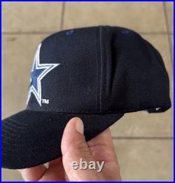 Vintage 90s Drew Pearson Graffiti Dallas Cowboys SnapBack Hat