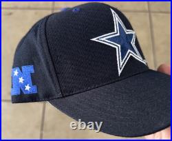 Vintage 90s Drew Pearson Graffiti Dallas Cowboys SnapBack Hat