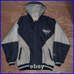 Vintage 90s Logo 7 Dallas Cowboys Full Zip Puffer Jacket Blue L Vintage 90s Logo 7 Dallas Cowboys Full Zip Puffer Jacket Blue L