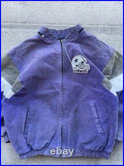 Vintage 90s NFL Dallas Cowboys Workwear Bomber Jacket Size L