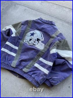 Vintage 90s NFL Dallas Cowboys Workwear Bomber Jacket Size L