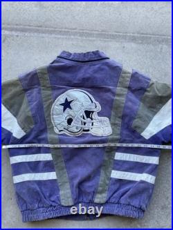 Vintage 90s NFL Dallas Cowboys Workwear Bomber Jacket Size L
