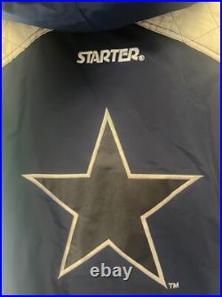 Vintage 90s Starter Dallas Cowboys Jacket Large
