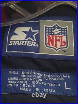 Vintage 90s Starter Dallas Cowboys Jacket Large