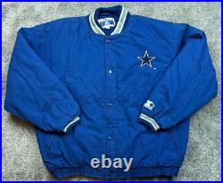 Vintage 90s Starter Dallas Cowboys Jacket XXL 2XL Puffer NFL Football Parka Vintage 90s Starter Dallas Cowboys Jacket XXL 2XL Puffer NFL Football Parka
