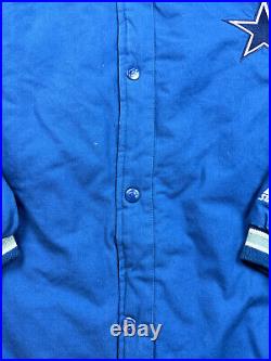 Vintage 90s Starter Dallas Cowboys Jacket XXL 2XL Puffer NFL Football Parka Vintage 90s Starter Dallas Cowboys Jacket XXL 2XL Puffer NFL Football Parka