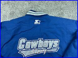 Vintage 90s Starter Dallas Cowboys Jacket XXL 2XL Puffer NFL Football Parka Vintage 90s Starter Dallas Cowboys Jacket XXL 2XL Puffer NFL Football Parka