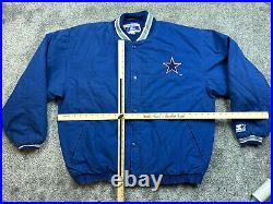 Vintage 90s Starter Dallas Cowboys Jacket XXL 2XL Puffer NFL Football Parka Vintage 90s Starter Dallas Cowboys Jacket XXL 2XL Puffer NFL Football Parka
