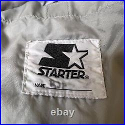 Vintage 90s Starter NFL Dallas Cowboys Size XL Full Zip Hooded Jacket