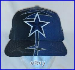 Vintage 90s Starter Pro Line Dallas Cowboys Darkside Shockwave Strapback Hat