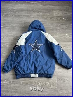 Vintage 90s Starter Pro Line Dallas Cowboys Jacket Men's Size Large